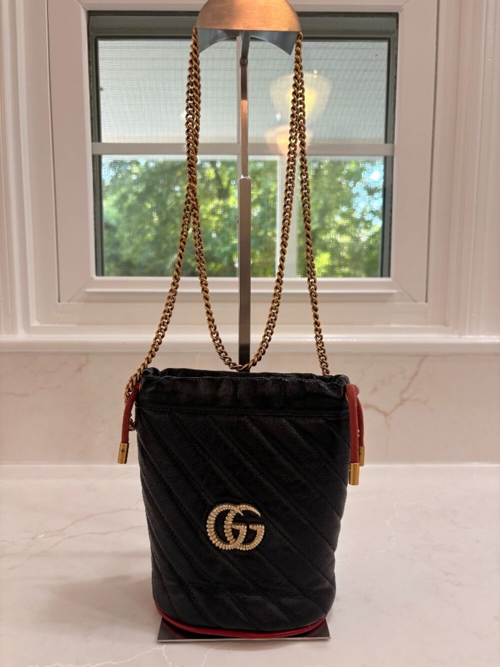 Gucci GG Marmont Interlocking Torchon Mini